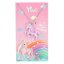 Halskette mit Ylvi-Einhorn-Anhänger, pink