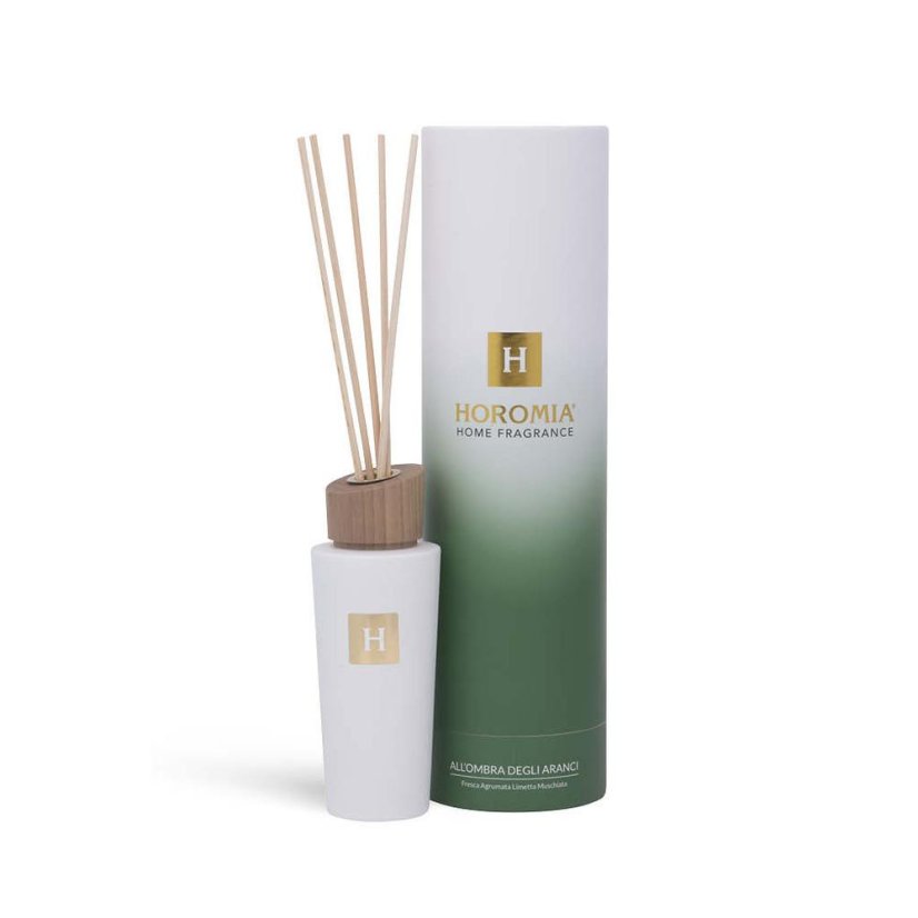 Horomia Linea noce Diffuser, All’ombra degli Aranci 200 ml Horomia Linea noce Diffuser, All’ombra degli Aranci 200 ml