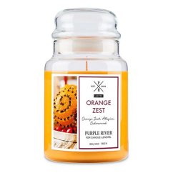 Svíčka Purple River velká, Orange Zest