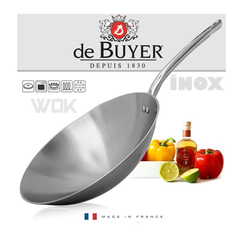 WOK-Pfanne de Buyer 3122.36, 36 cm