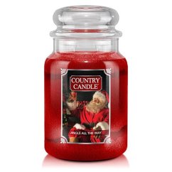 Svíčka Country Candle velká, Jingle All the Way