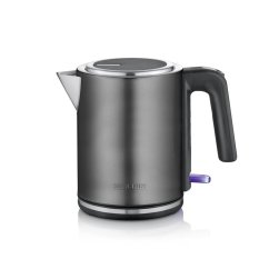 Severin WK 9342 vízforraló rozsdamentes acél/sötét rozsdamentes acél/fekete