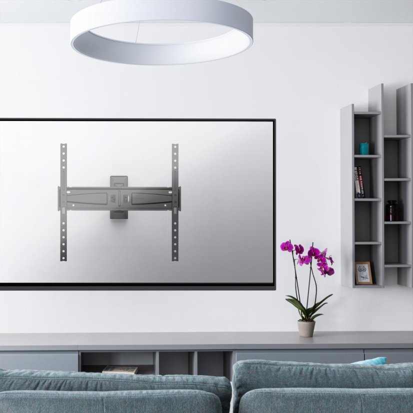 Uchwyt do telewizora (ściana/płyta gipsowo-kartonowa) Meliconi 580478 Flatstyle FTR400 CG czarny