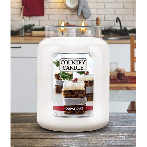 Country Candle nagy gyertya, Holiday Cake