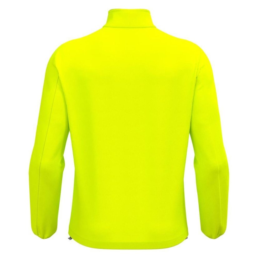 Macron Havel T-Shirt mit 1/4-Reißverschluss - Farbe: Neongelb, Größe: L
