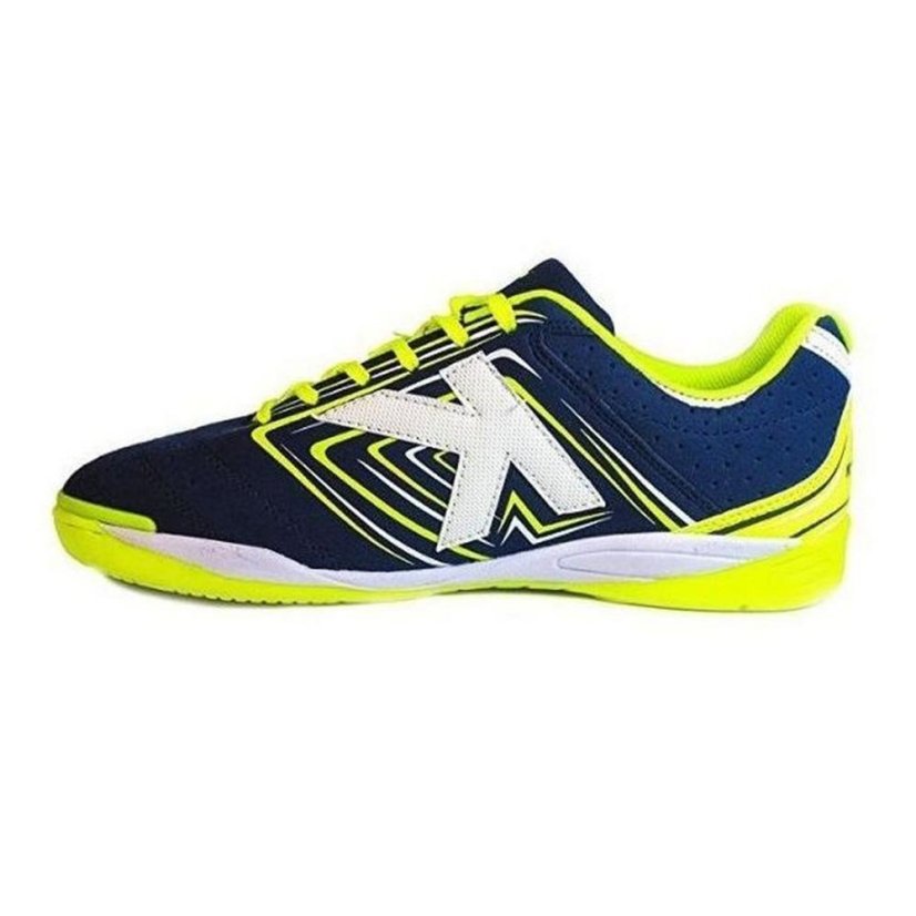 Hallenschuhe Kelme Goleiro Indoor - Farbe: Blau/Gelb, Größe: 38