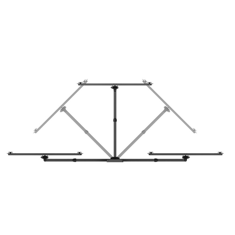TV-tartó dupla forgással Meliconi FlatStyle FDR400 580469 fekete