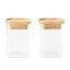 Set mit 2 Glasbehältern Pebbly PKV-047, 240 ml