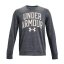 Under Armour RIVAL TERRY CREW Men's Sweatshirt - Color: Black, Size: L