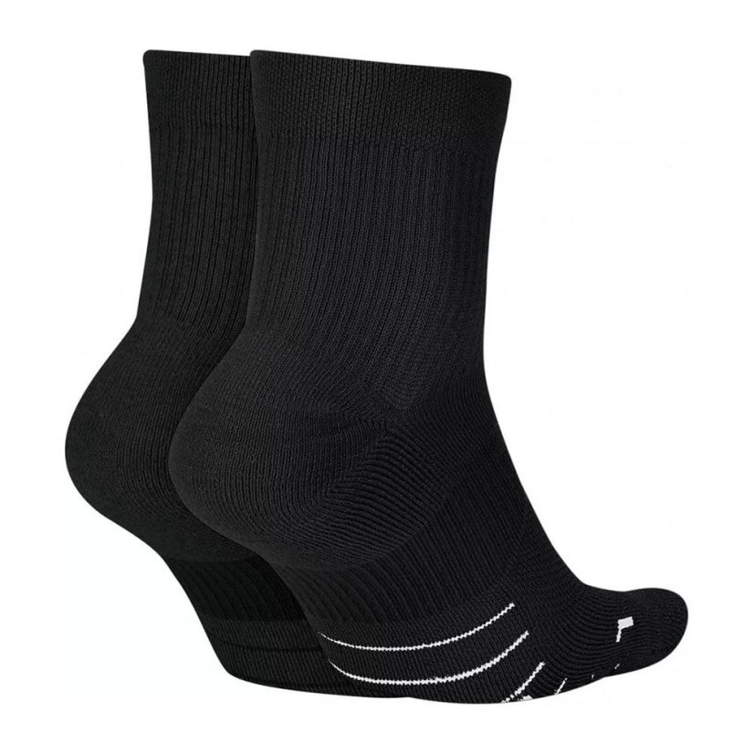 Nike Multiplier Socks - Color: Black, Size: M