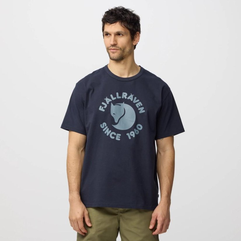 Pánské tričko Fjällräven Relaxed T-Shirt M - Kolor: Niebieski, Rozmiar: XXL