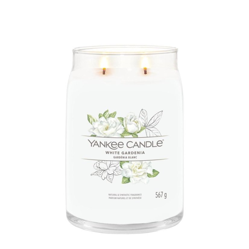 Yankee candle Signature Large Candle, White Gardenia