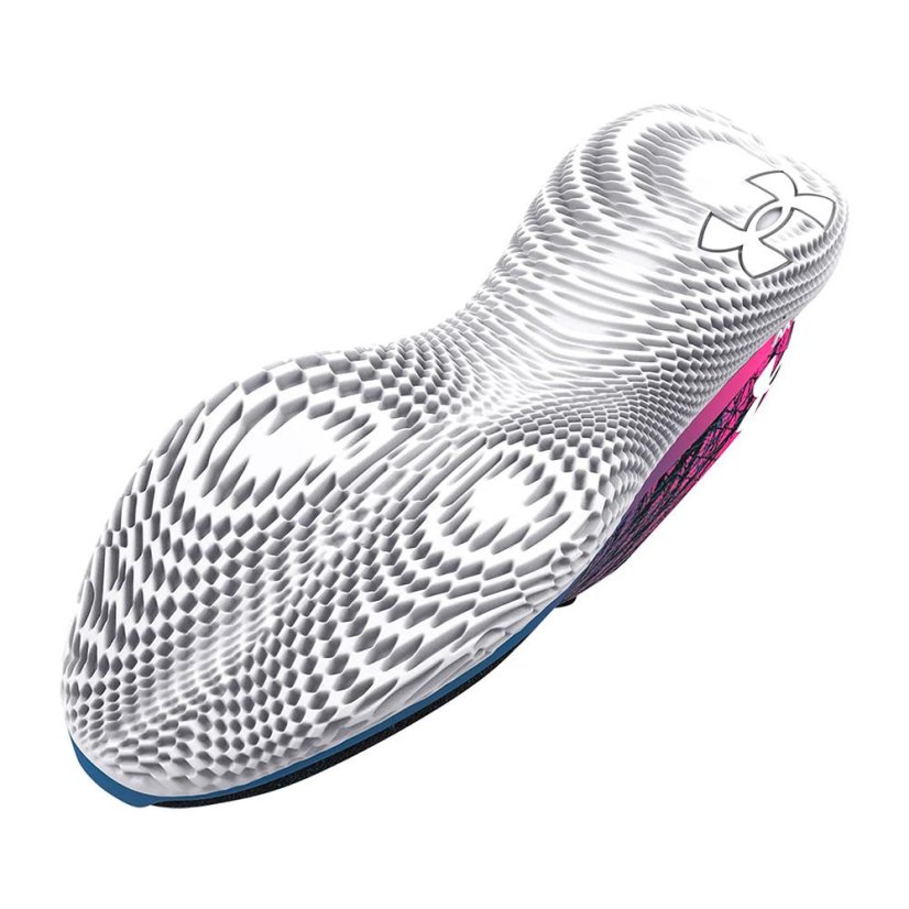 Laufschuhe Under Armour Flow Velociti Wind 2 W - Farbe: Blau/Rosa, Größe: 37.5