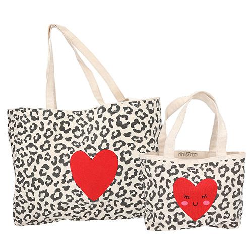 Einkaufstaschen Princess Mimi Leopard Heart Mimi & Mum