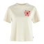 Dámské tričko Fjällräven Fjällblomster Logo T-shirt W - Farba: Svetlo modrá, Veľkosť: M