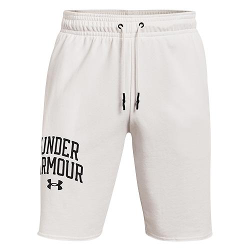 Męskie szorty Under Armour Rival Terry CLLGT - Kolor: Biały, Rozmiar: L