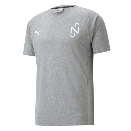 Pánske tričko Puma Neymar Jr Evpstripe - Farba: Sivá, Veľkosť: S