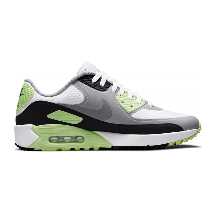 Nike Air Max 90 G Women's Shoes - Color: Gray/green, Size: 40
