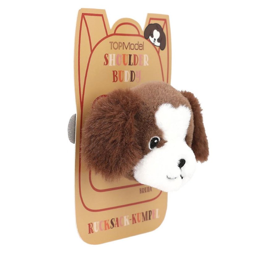 Plush strap decoration Top Model Shoulder Buddy dog Bruna