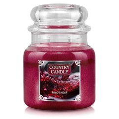 Svíčka Country Candle střední, Pinot Noir