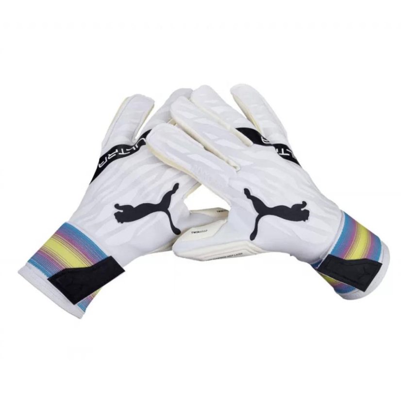 Torwarthandschuhe Puma Ultra Grip 1 Hybrid Pro - Farbe: Weiß, Größe: 7