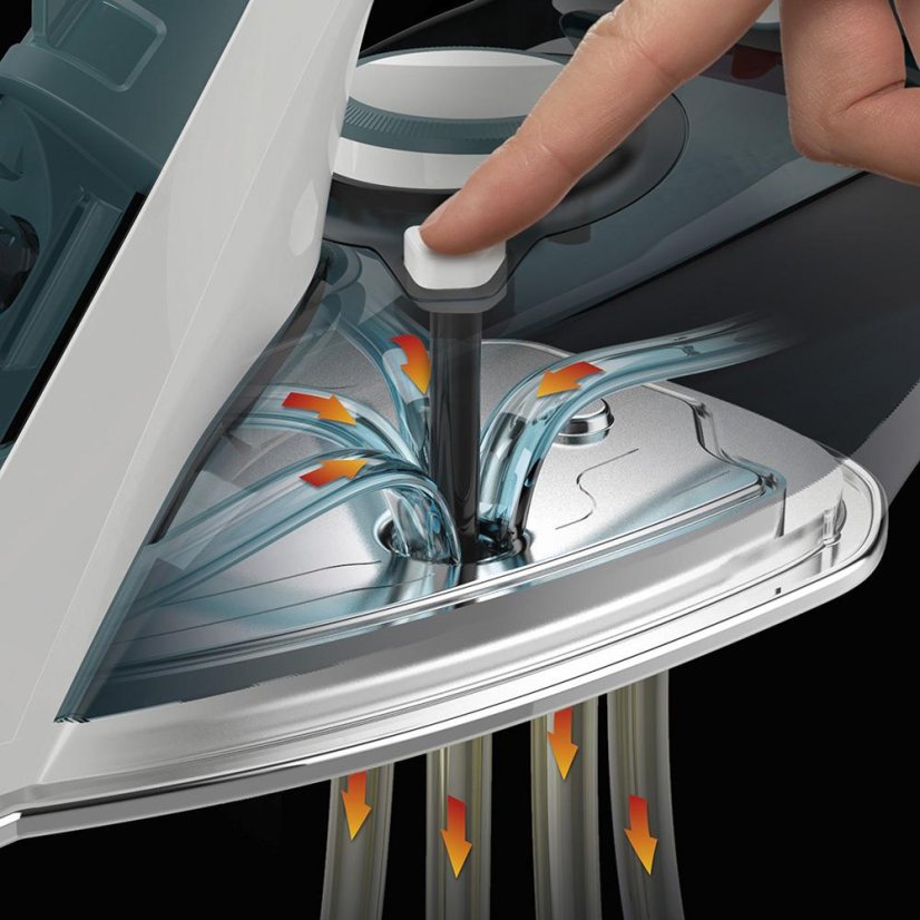 Dampfbügeleisen Imetec Z1 2500, 9006 weiß-grau