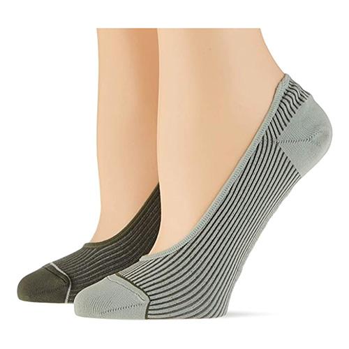 Dámské ponožky Puma no-show 2P - Barva: Šedá, Velikost: 35/38