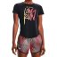 Dámské tričko Under Armour Long Run Graphic - Barva: Černá, Velikost: M