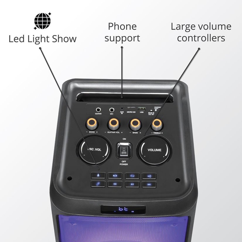 AKAI Party speaker 260 black