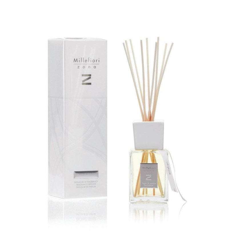 Millefiori Milano Zona Diffuser, Legni & Spezie, 500 ml