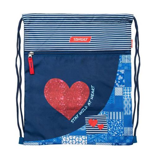 Torba sportowa Target Denim Heart 21841