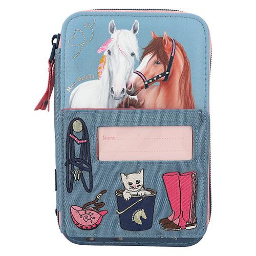 Miss Melody, Pelly, and Heartbreaker school pencil cases