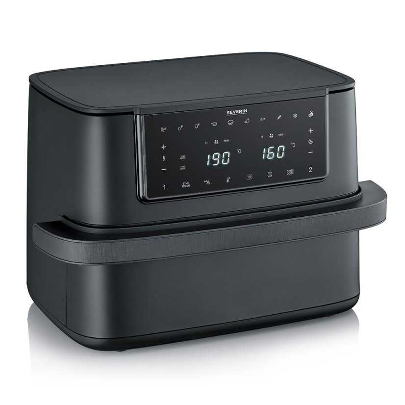 Severin FryLight Flex-Max-Dual FR 2490 black hot air fryer