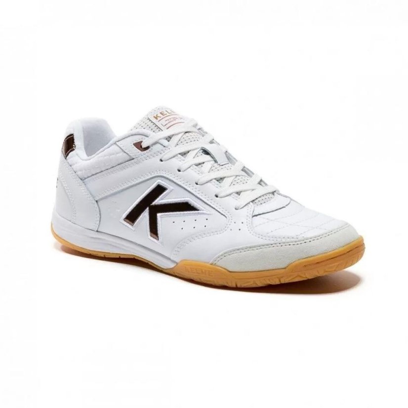 Hallenschuhe Kelme Liga Pro - Farbe: Weiß, Größe: 40