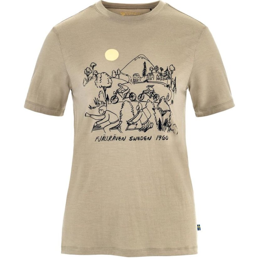 Hoja Lugnt Wool T-shirt W