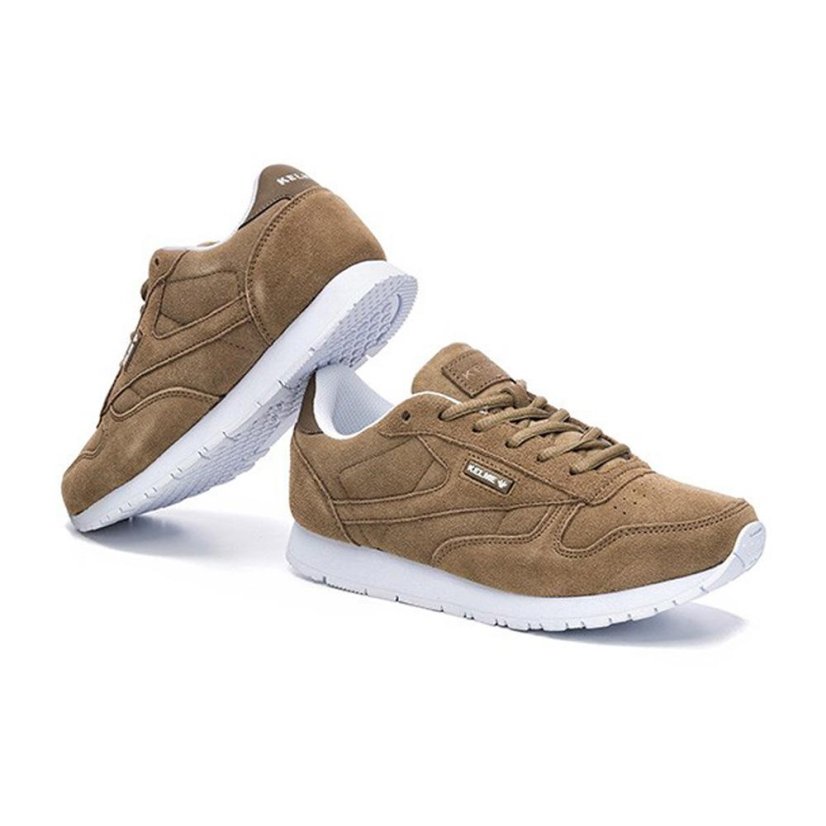 Schuhe Kelme Victory Suede - Farbe: Braun, Größe: 35