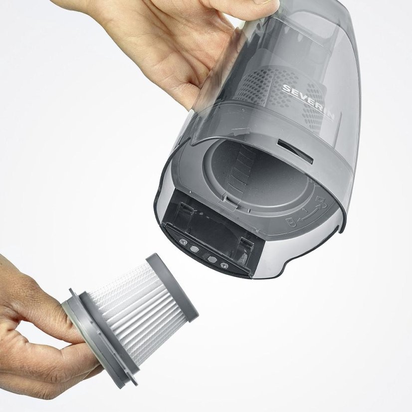 Severin HV 7147 gray handheld vacuum cleaner