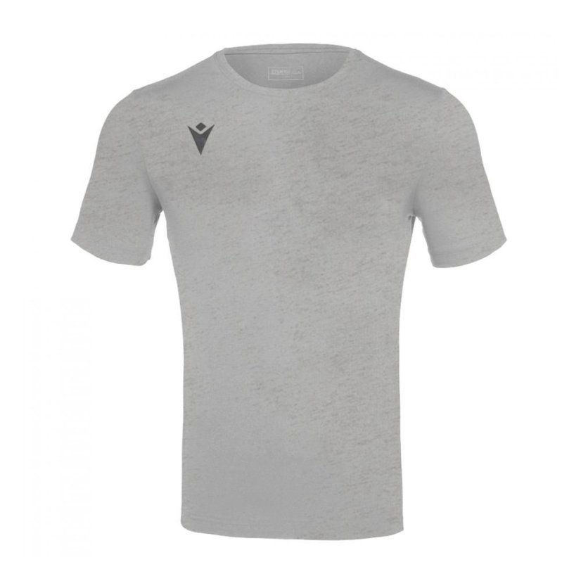 Macron Boost Hero T-shirt - Color: Gray, Size: S