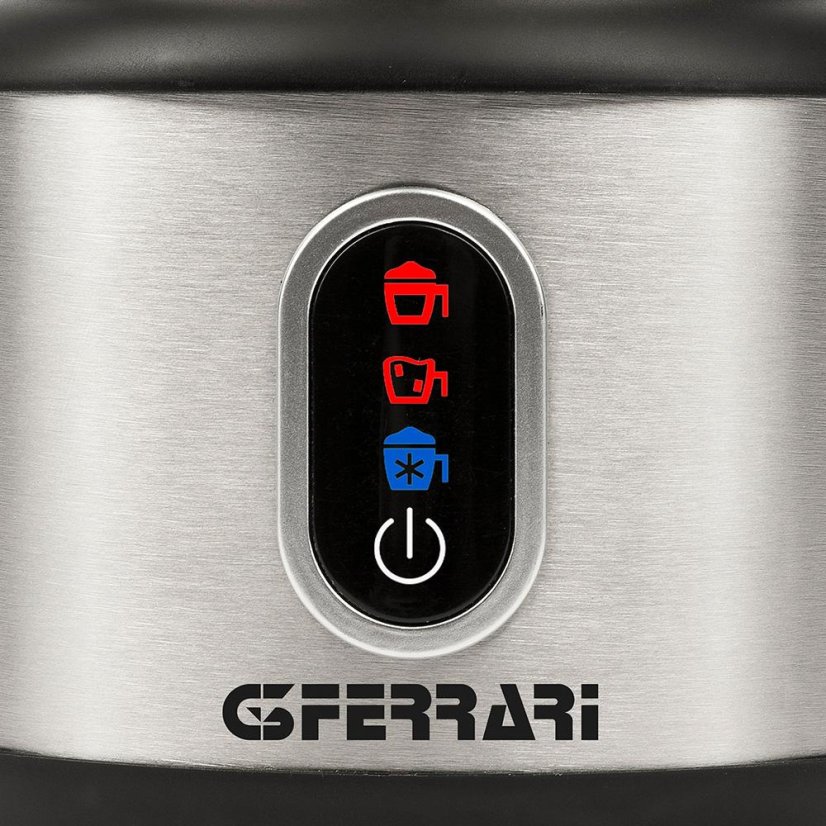 Napěňovač mléka G3Ferrari Choco-lat G1019800 stříbrný