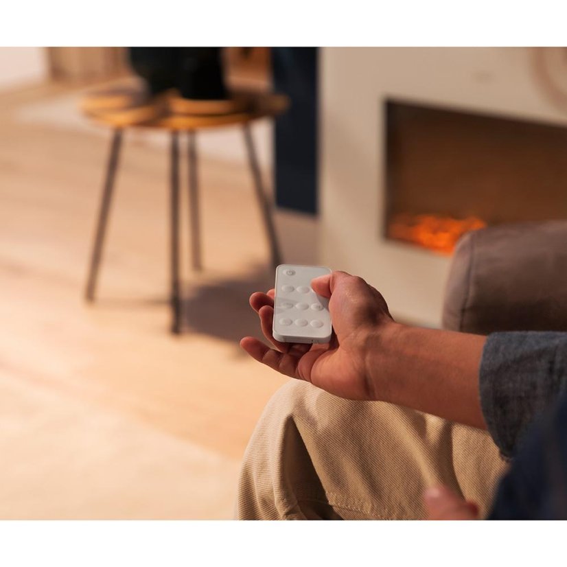 Elektromos kandalló Cecotec ReadyWarm 2700 Design Flames White 5832 fehér