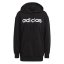 Dámská mikina Adidas LIN OV FL - Farbe: Schwarz, Größe: S
