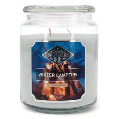 Svíčka Candle Brothers velká, Winter Campfire
