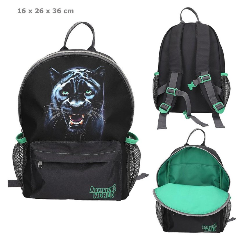 Adventure World Panther school backpack