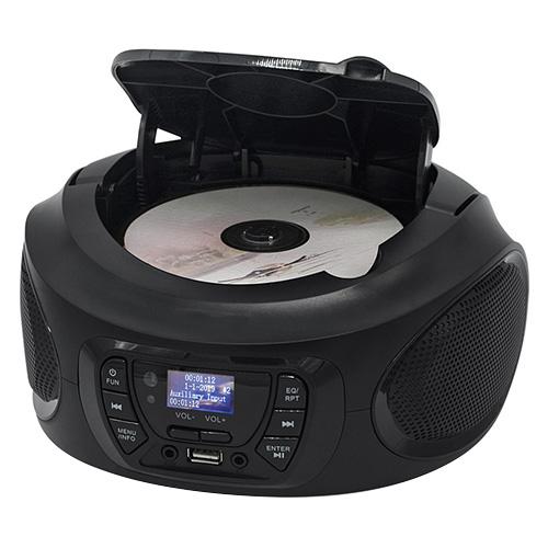 Roadstar CDR-375D+/BK Black Portable Player