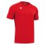 Macron Rigel Hero SS Kids' Jersey - Color: Wine red, Size: XS