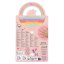 Ylvi Nail Sticker Set, Pink Background
