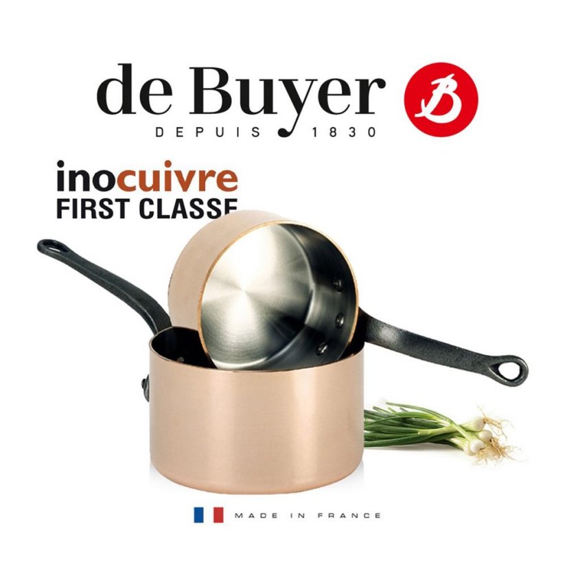 De Buyer INOCUIVRE 6460.18 copper pot