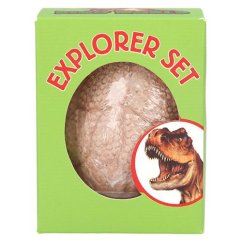 Vejce s dinosaurem Dino World  Explorer Set green
