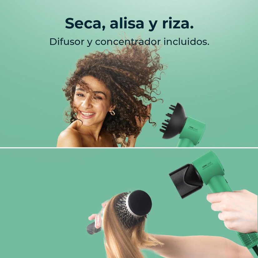 Fén na vlasy Cecotec IoniCare RockStar Style Green 100837 zelený