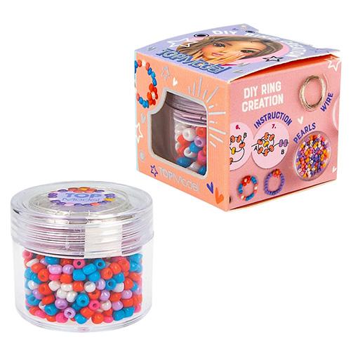 Perlen-Set zur Herstellung von Ringen Top Model DIY, Lexy